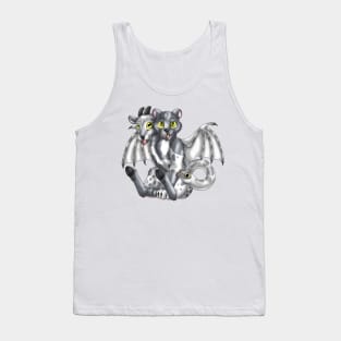 Chimera Cubs: Grey Bicolor Tank Top